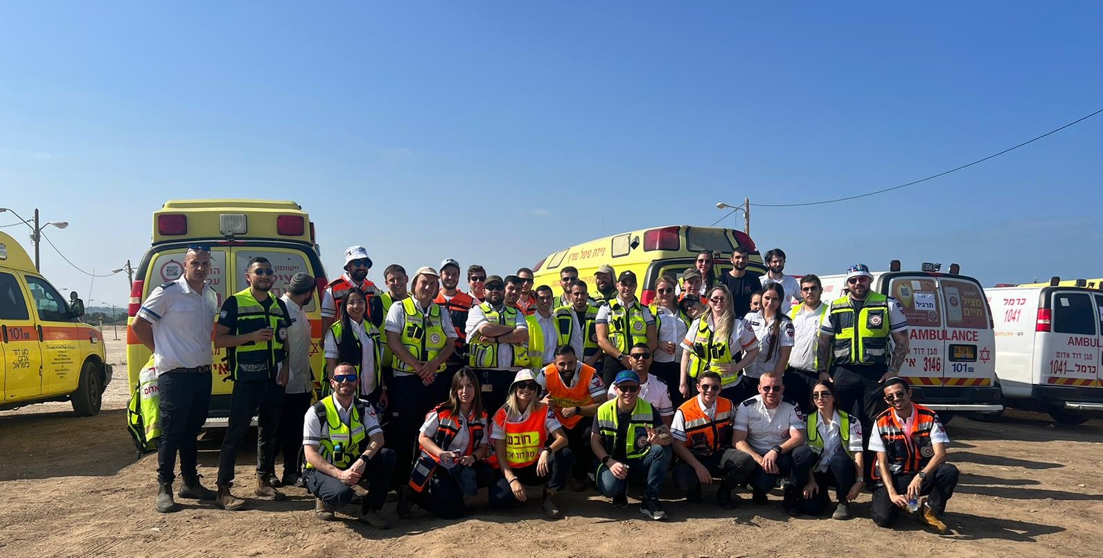 חניכי קורס פראמדיקים תרגלו אירוע רב נפגעים בראשל"צ