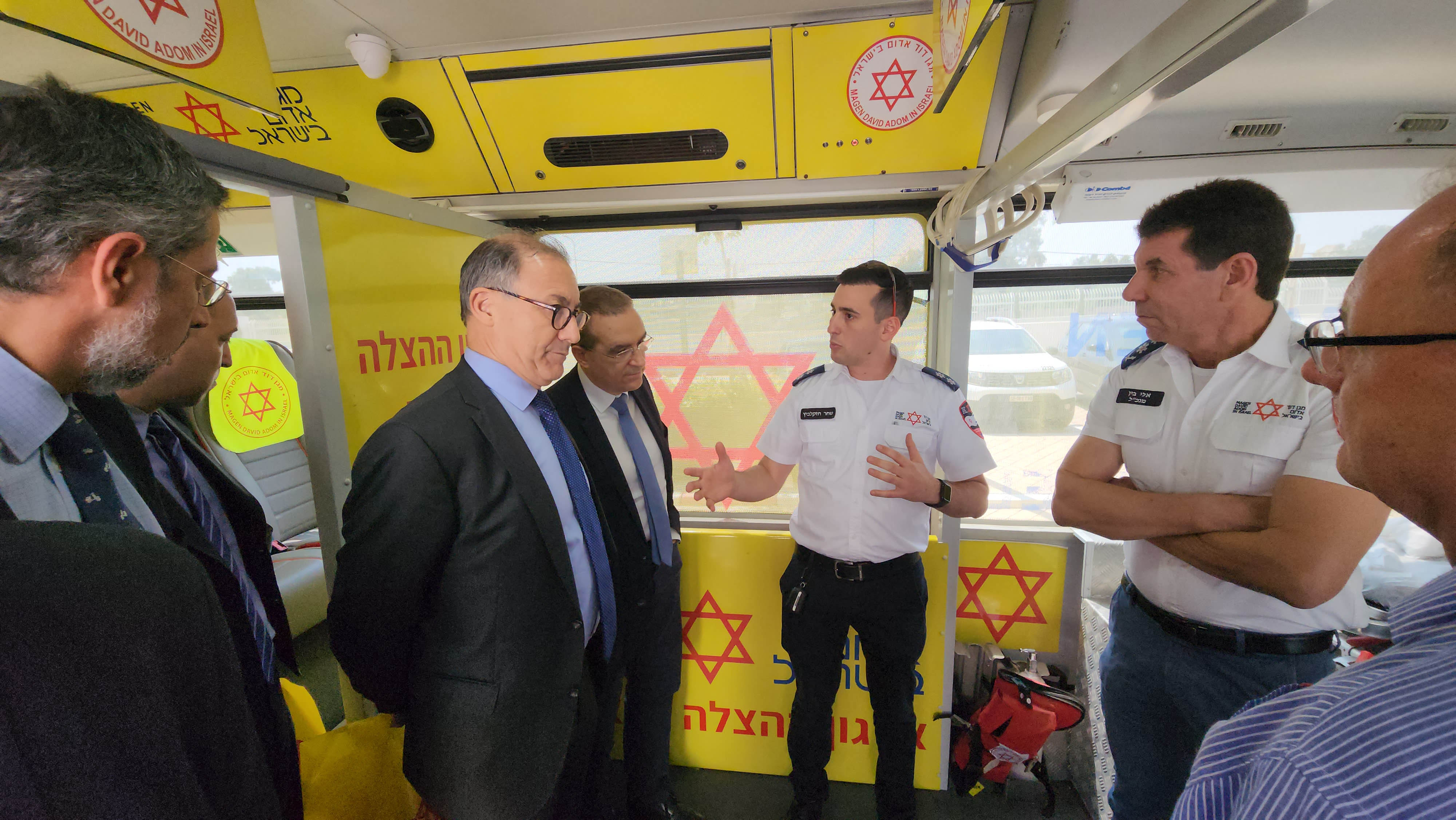 מד"א השיק מודל חדש לבטיחות אנשי צוות בזירות פיגוע בשיתוף האיחוד האירופי 