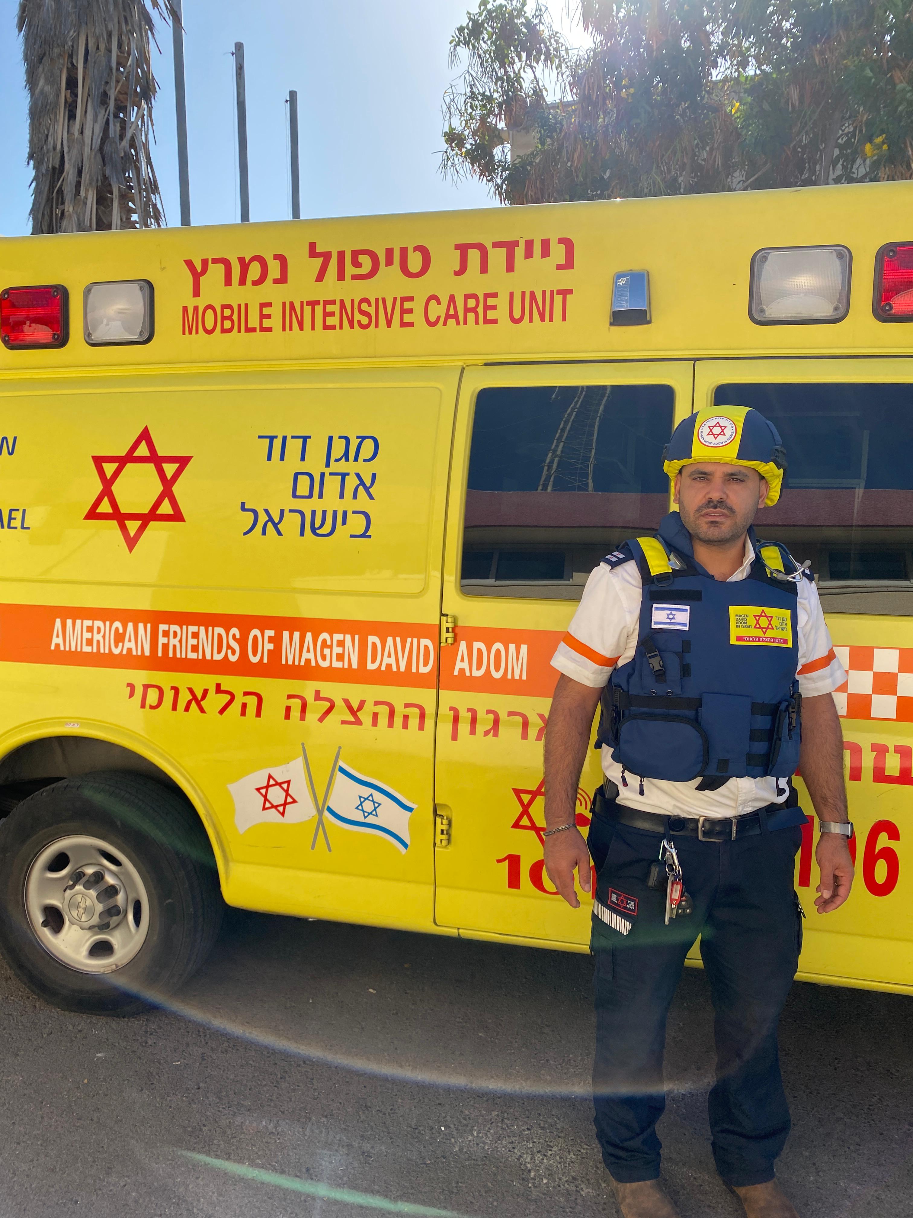 Nissim Sarusi, MDA Paramedic in Sharon Region - October 7th Heroes