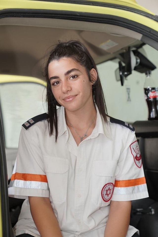 Oshrit Haddad, a 22 year-old Paramedic