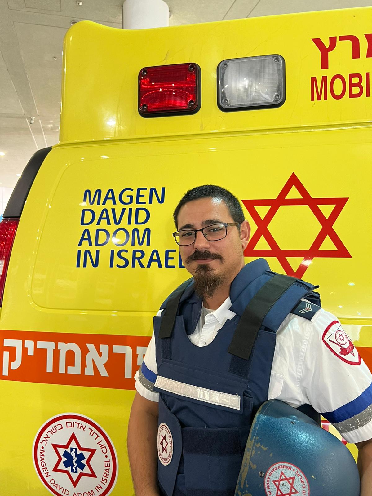 "אמרתי לאשתי שזה אירוע חריג ושאני יוצא לתחנת מד"א"