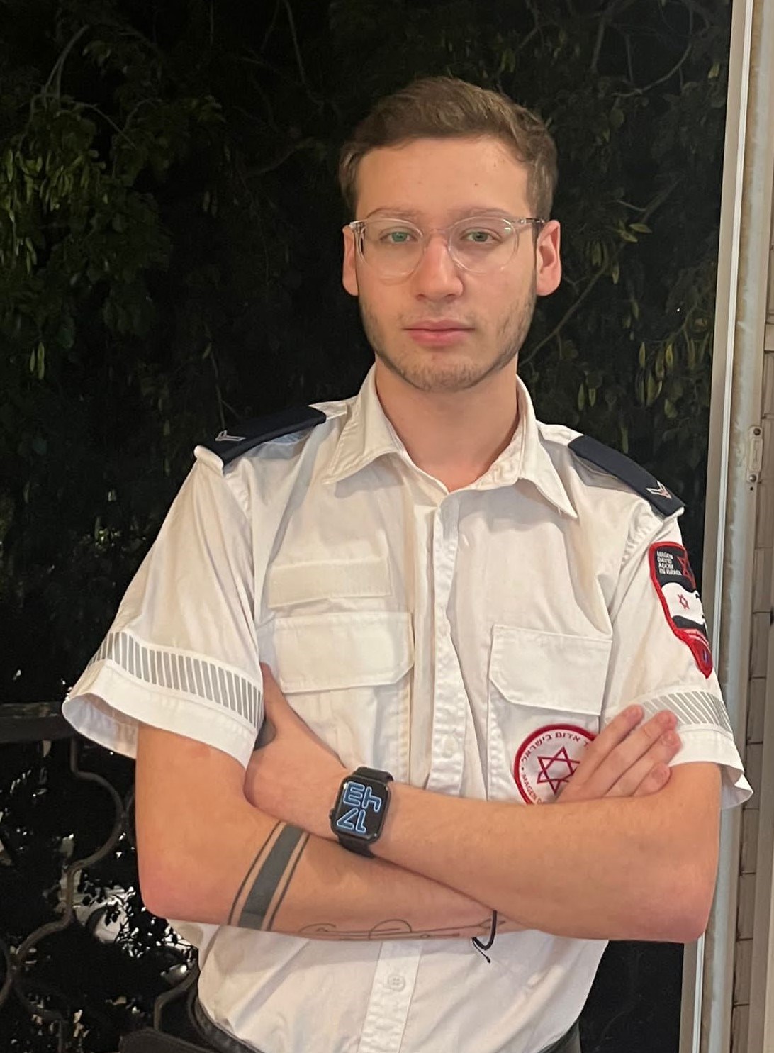 מתנדב מד"א בנתניה שיצא בשבת לטפל בפצועים באופקים