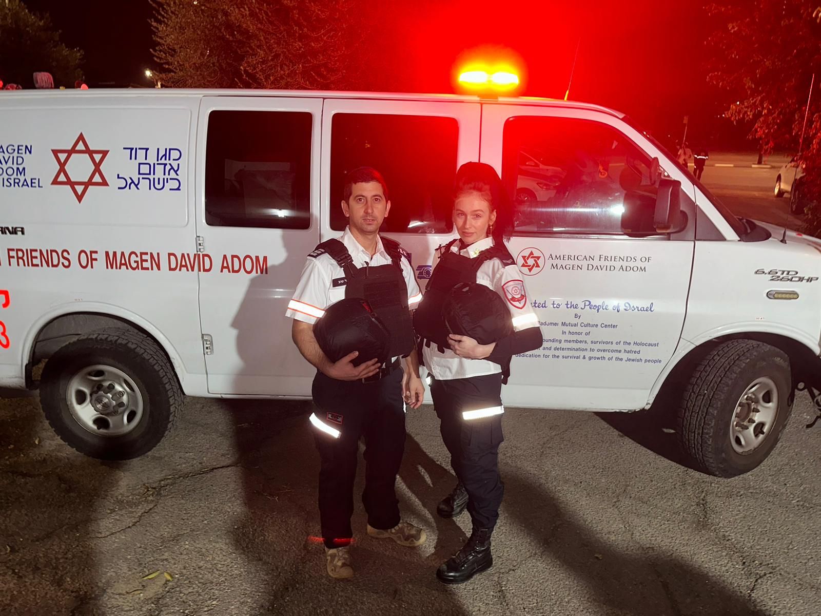 7/10 Testimony, Neta Shuv, a volunteer EMT from Ashkelon station