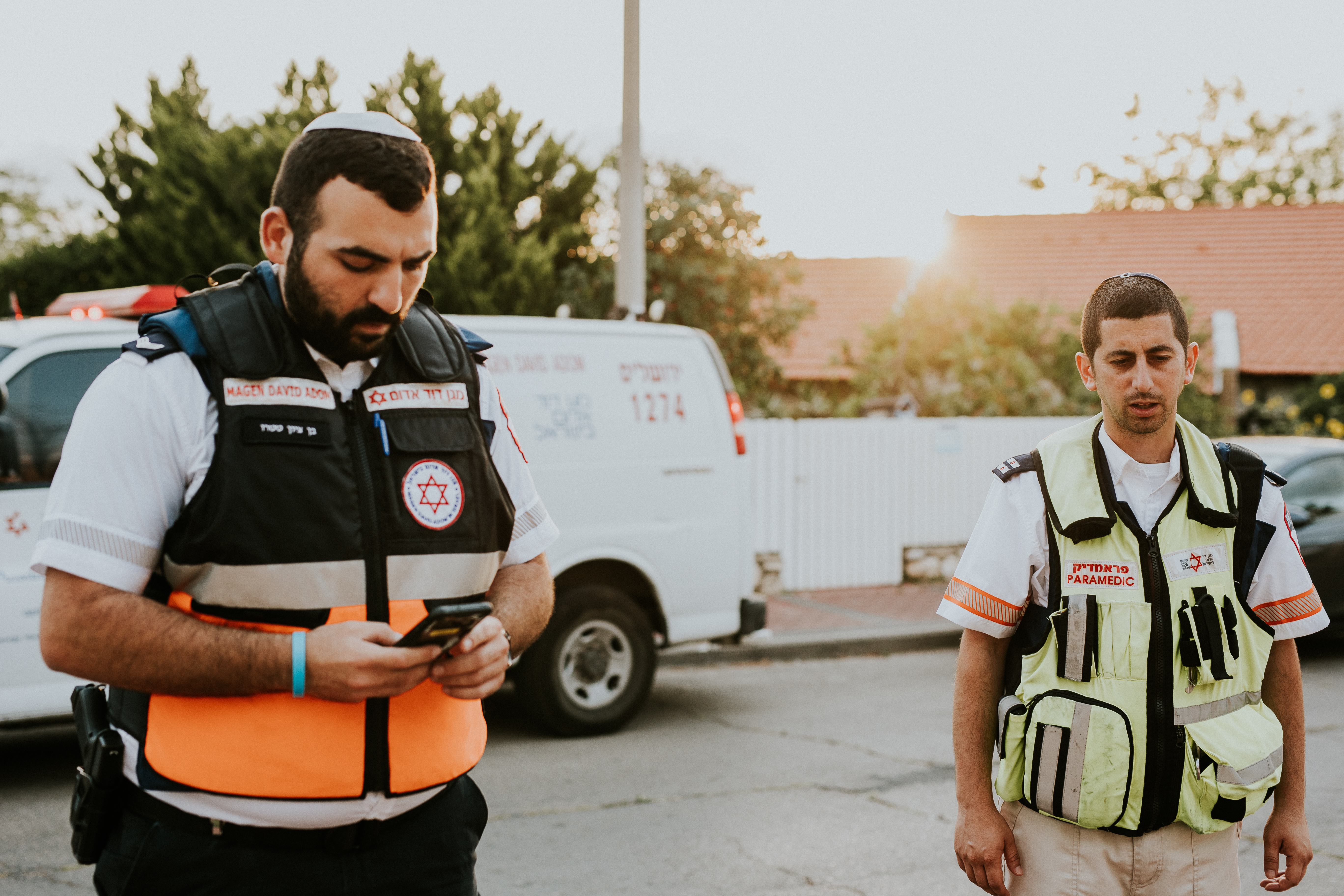 7/10 Testimony, Moti Shuv, a volunteer paramedic and head of the volunteers at Ashkelon