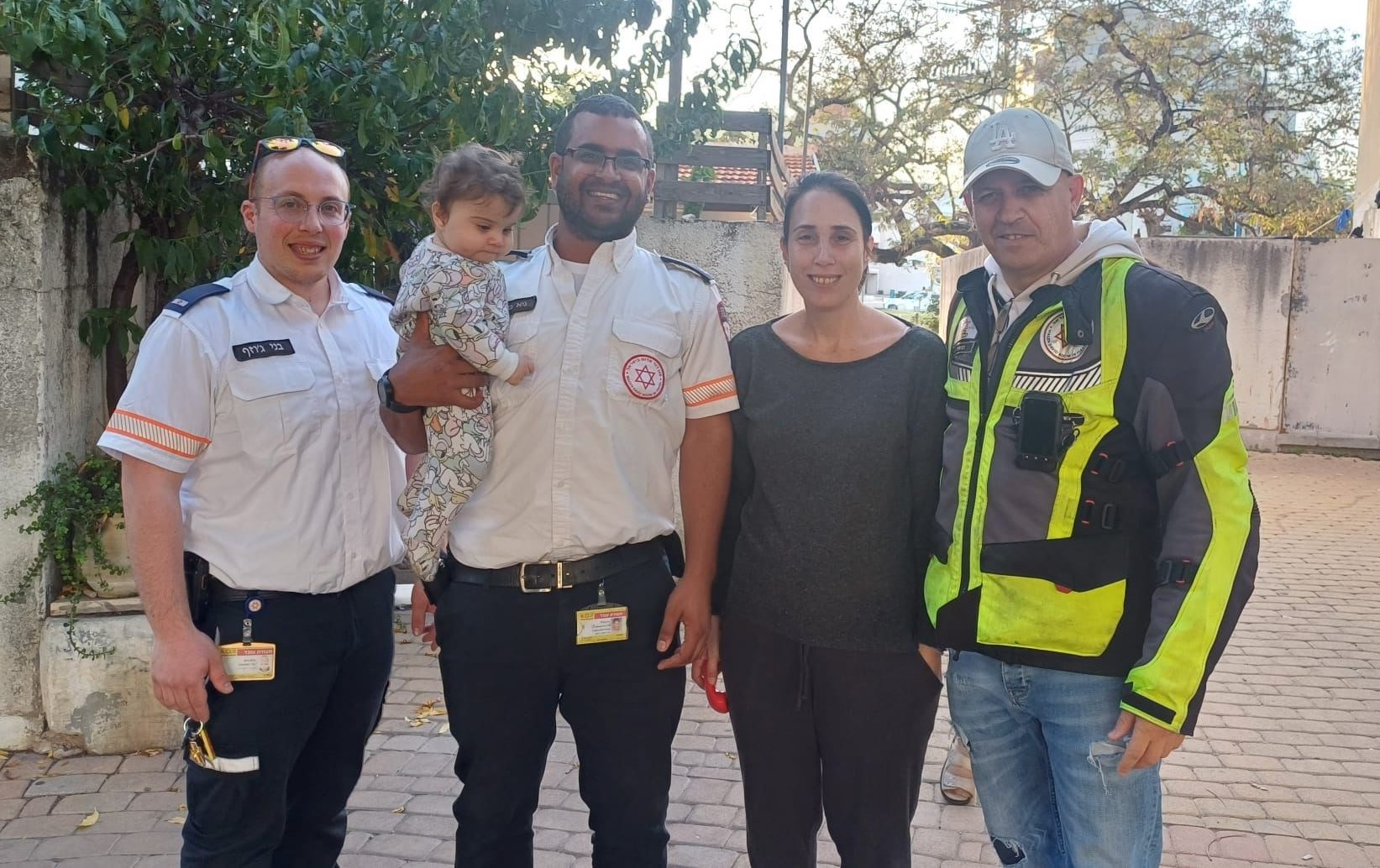 נס חנוכה: הפראמדיקים הצילו תינוקת שנחנקה מחרוז