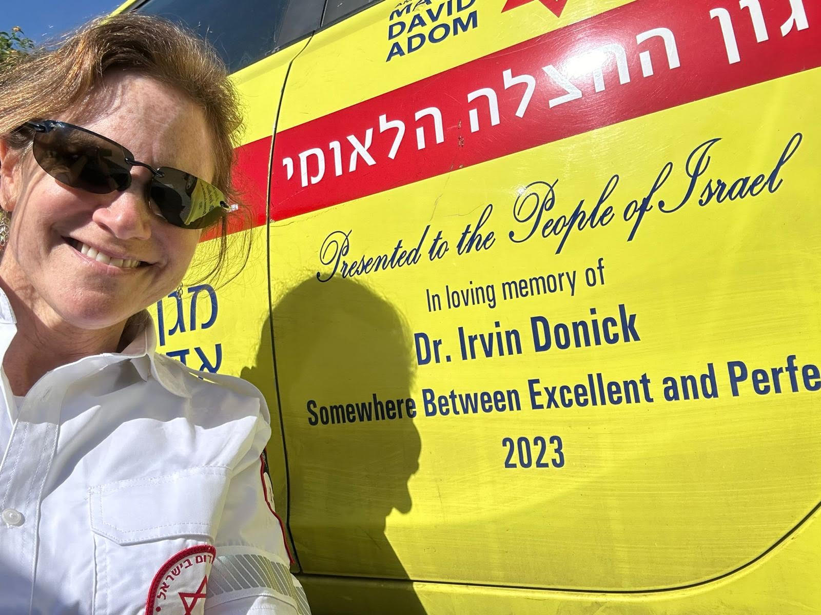 ד״ר סוזי סיגל, הגיעה לארץ כדי להתנדב