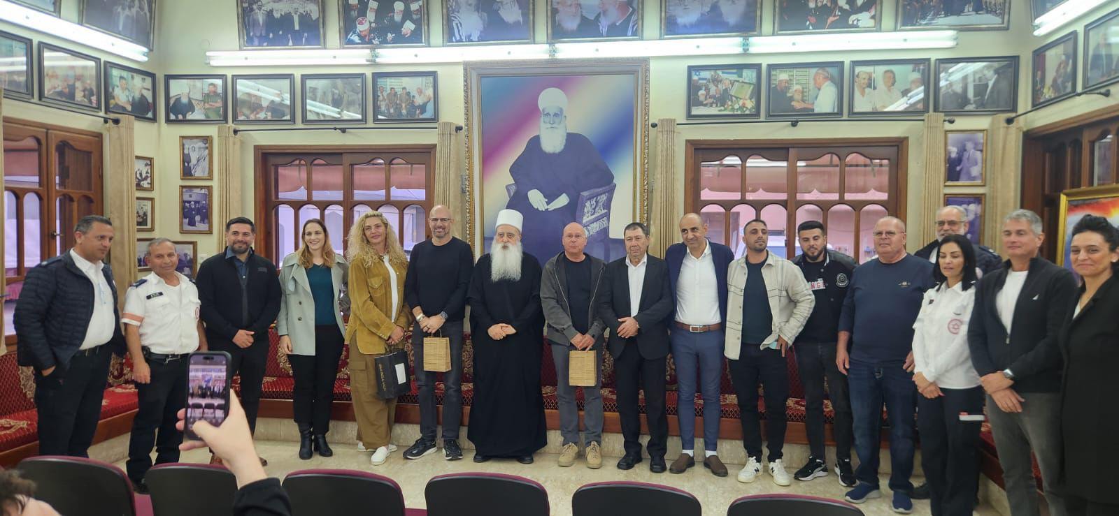 מפגש פסגה לקידום פרוייקט "צוותי מגן״ בחברה הדרוזית