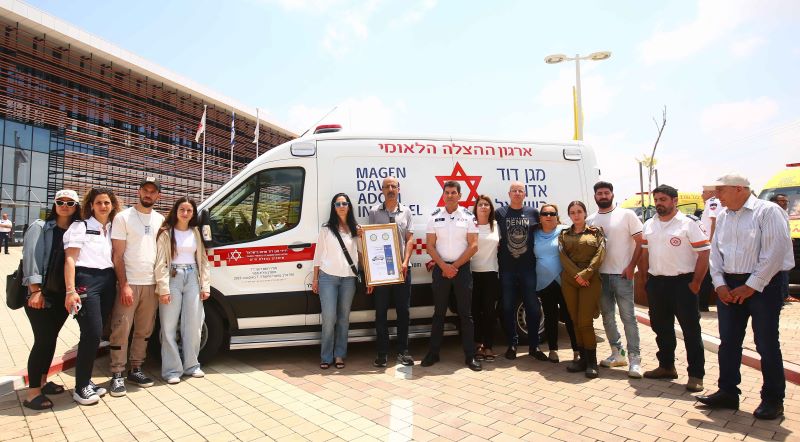 נחנך אמבולנס לזכרו של סמ"ר רותם דושי ז"ל שנפל ב-7/10