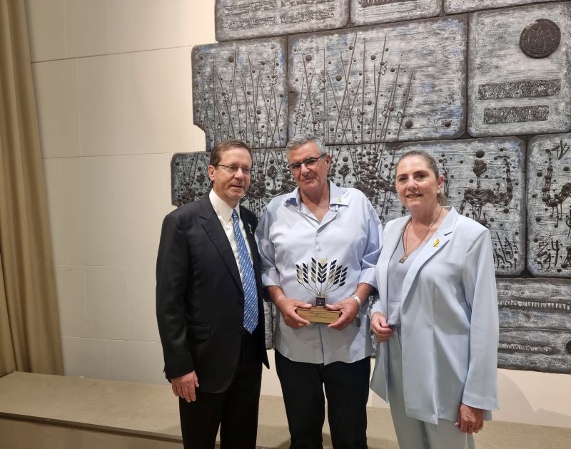 אות נשיא המדינה להתנדבות הוענק לשני מתנדבי מד"א