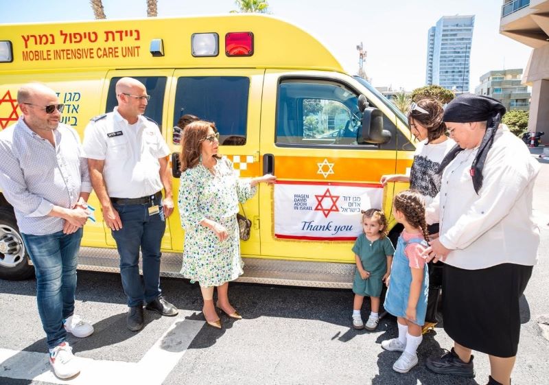 מודיעין: אמבולנס חדש לזכר אהרון חיימוב הי"ד