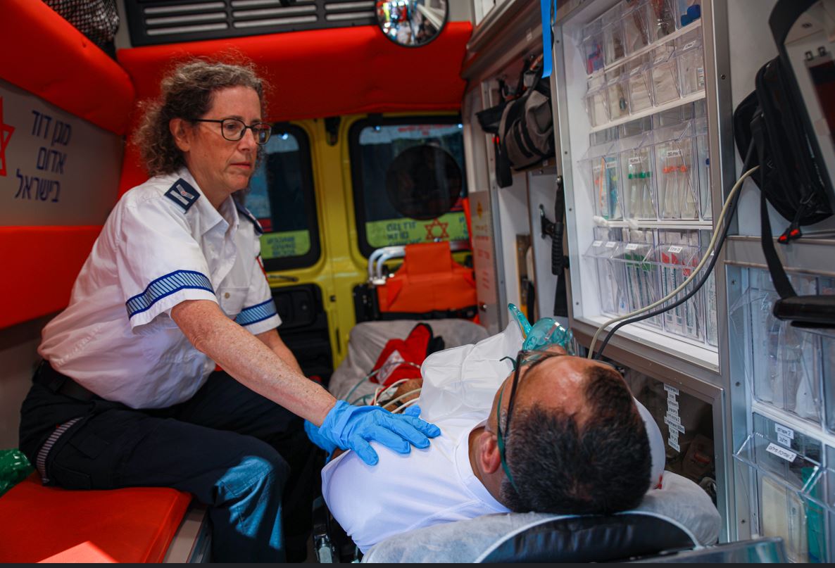In an MDA ambulance