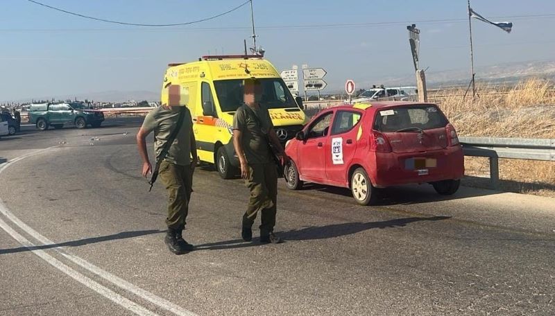 פיגוע ירי בכביש 90 סמוך לצומת מחולה