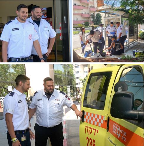 משמרת מרגשת: הפצוע האנוש שחוזר להתנדב במד"א