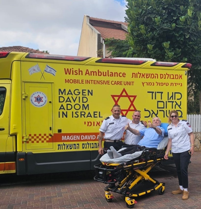 מגשימים חלום: ניצול השואה השתתף בחתונת הנכדה