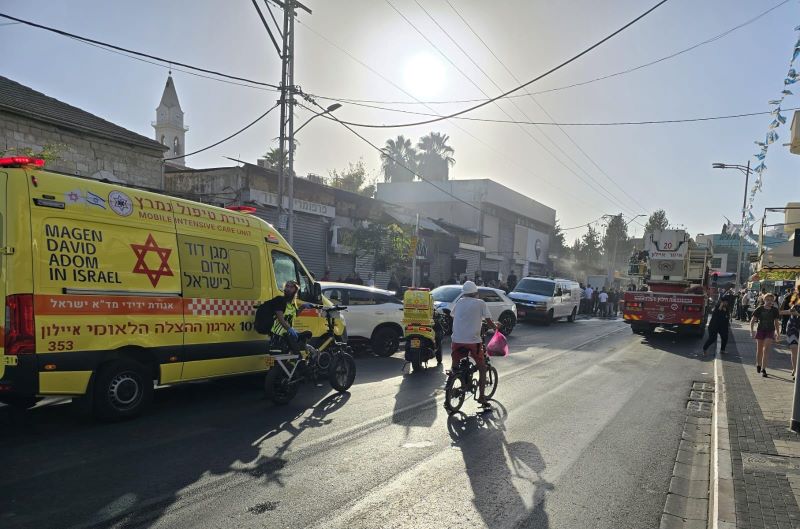 12 פצועים בפיצוץ רכב ברמלה 
