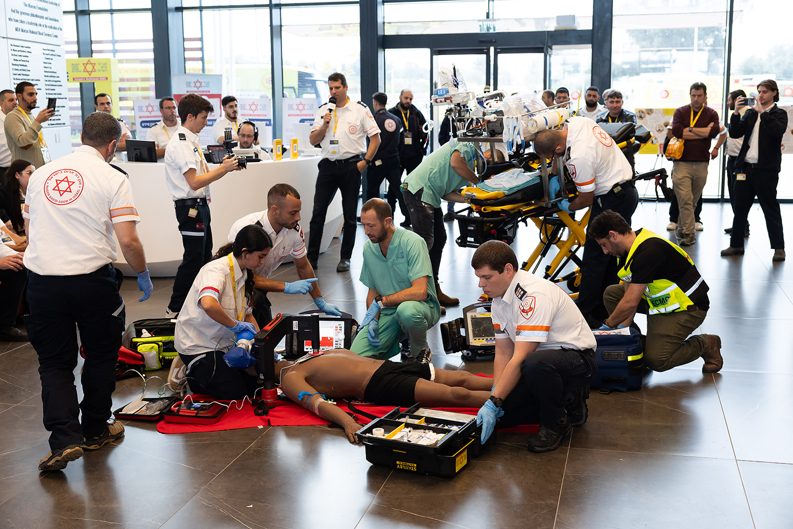 MDA unique conference was held on the topic of pre-hospital resuscitation in Israel