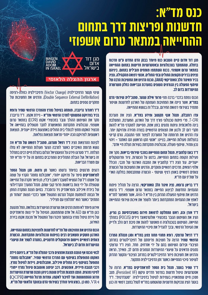 כנס החייאה, סיכום