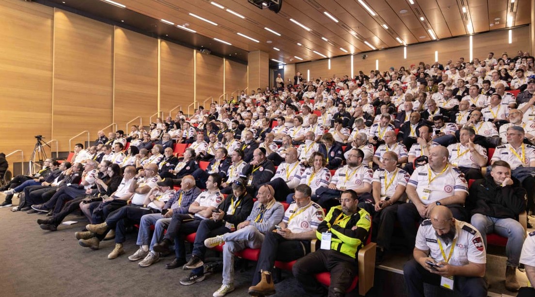 בינה מלאכותית ומציאות מדומה בכנס מד"א לנהגי אמבולנס