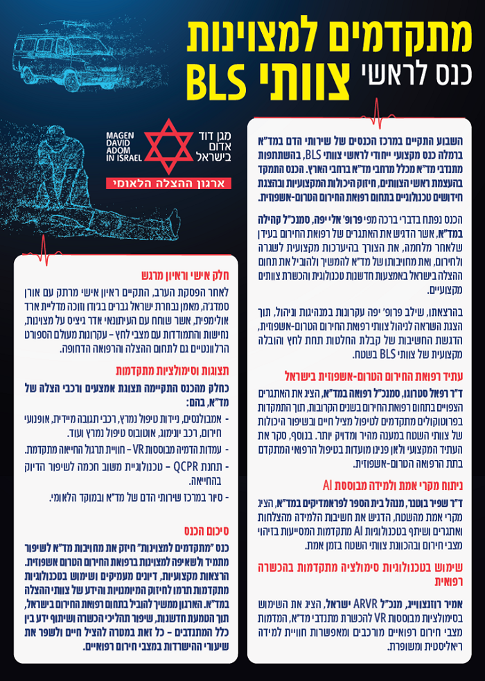 סיכום כנס ראשי צוותי BLS 2025