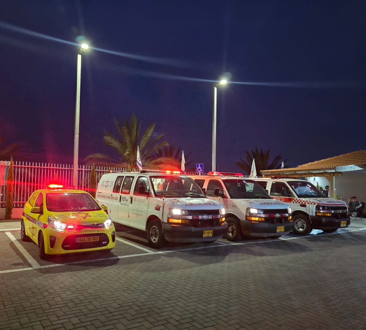 מצב החירום המיוחד בעורף - מגן דוד אדום נמצא בכוננות שיא וערוך לכל קריאה