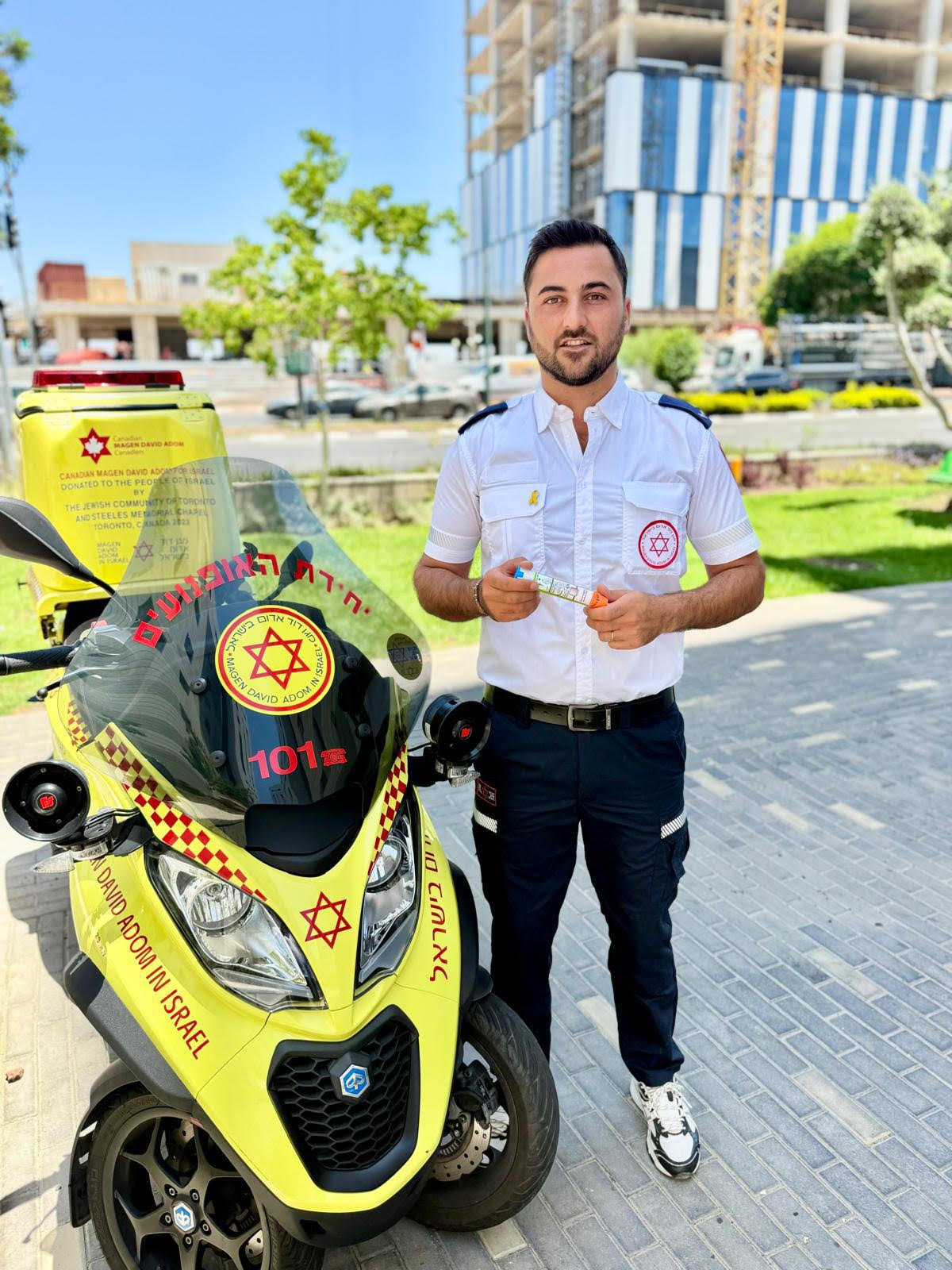 "ההבדל הדק בין טרגדיה לנס" חובש בכיר במד"א הציל את חייה של תינוקת כבת חצי שנה
