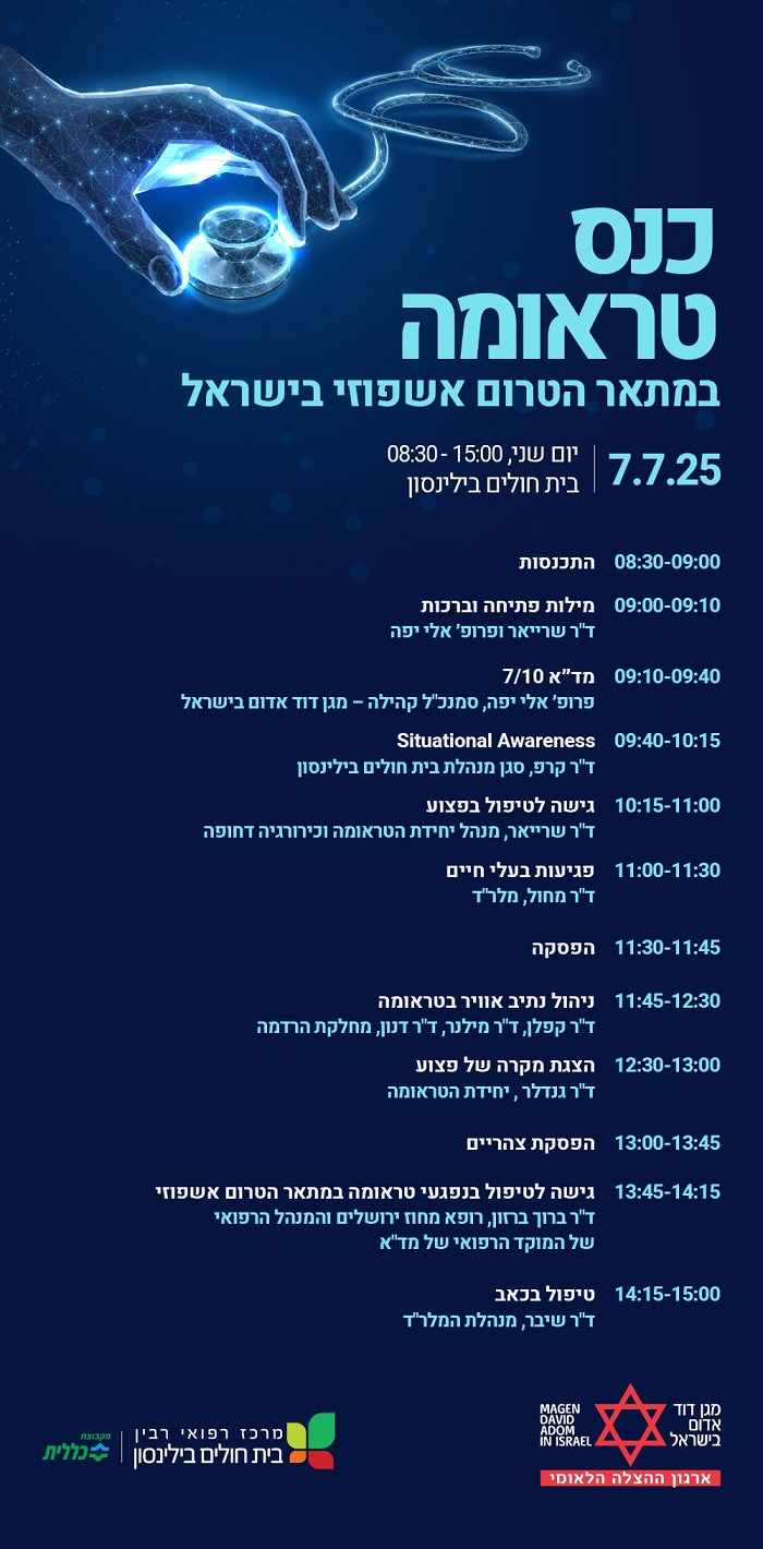 כנס טראומה, התוכנית