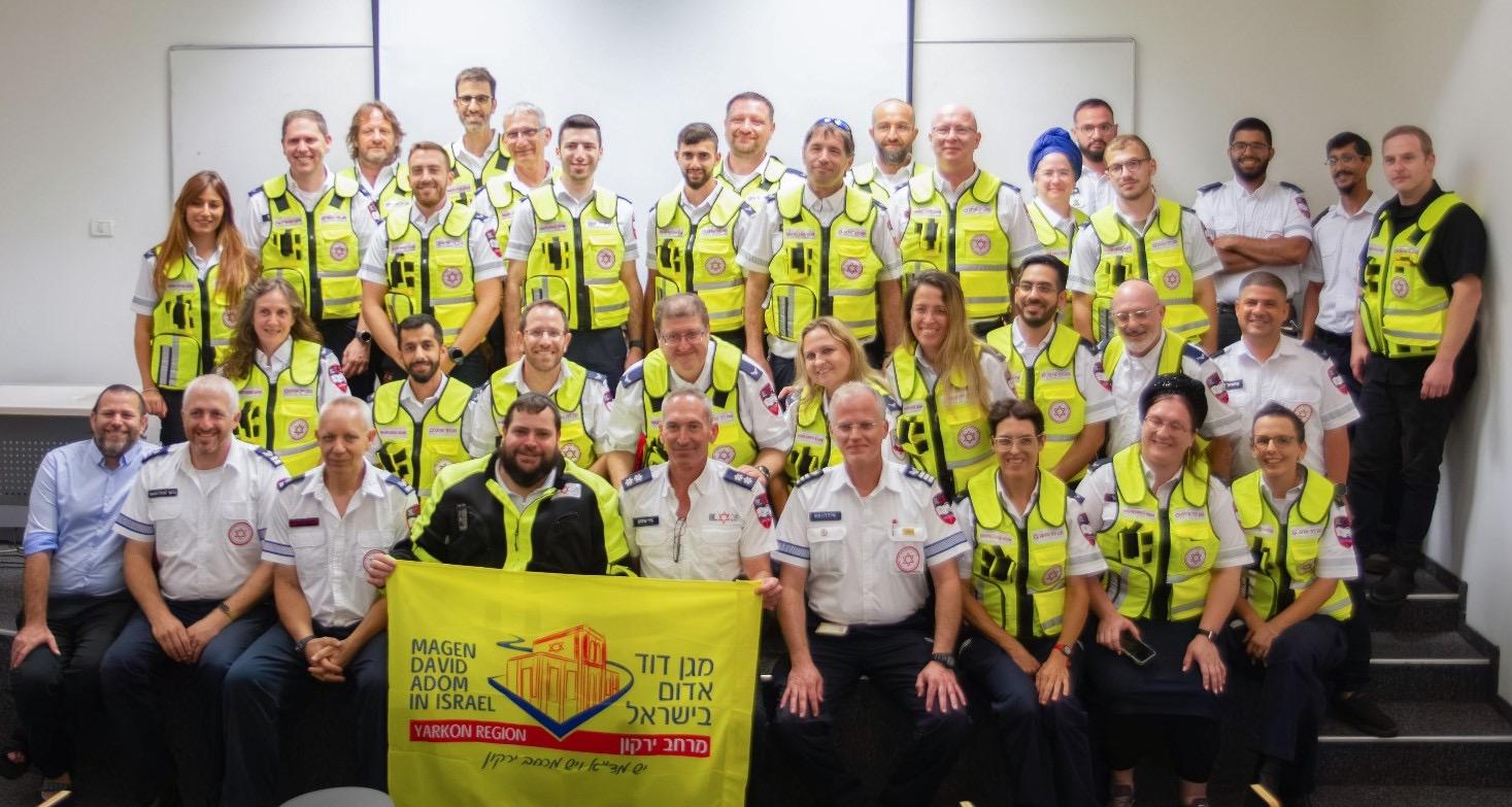 בקעת אונו: 30 חובשי רפואת חירום חדשים הצטרפו למד"א ומצילים חיים