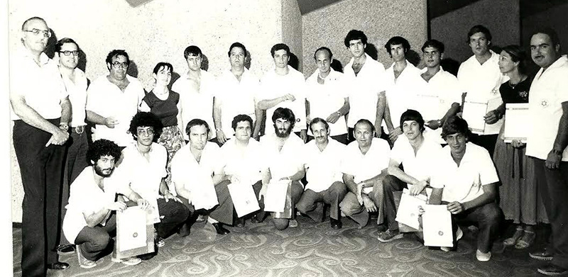 משתתפי קורס הפראמדיקים הראשון