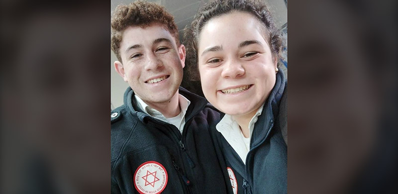 MDA Siblings Respond to Beit Shemesh Missile Strike