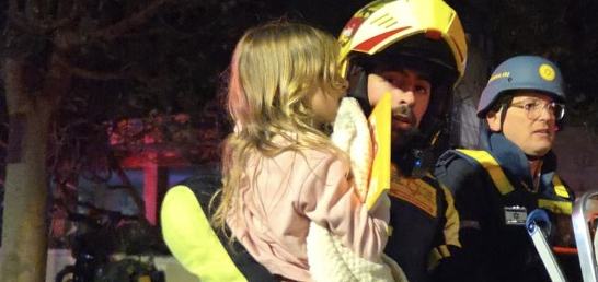 "The little girl asked me where they were going to live"