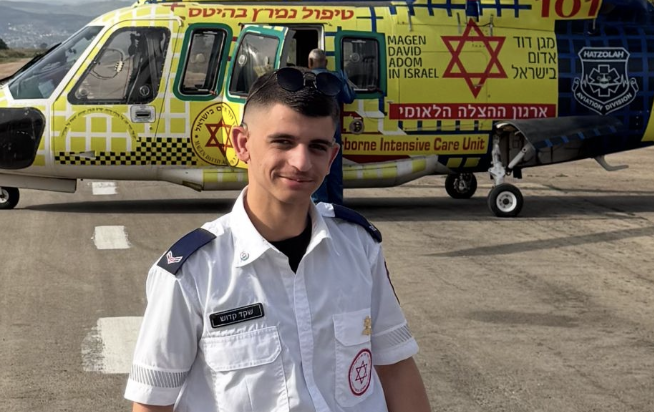 “We’re There in People’s Hardest Moments”: MDA EMT Shaked Kadosh Responds to Fatal Missile Strike in Northern Israel