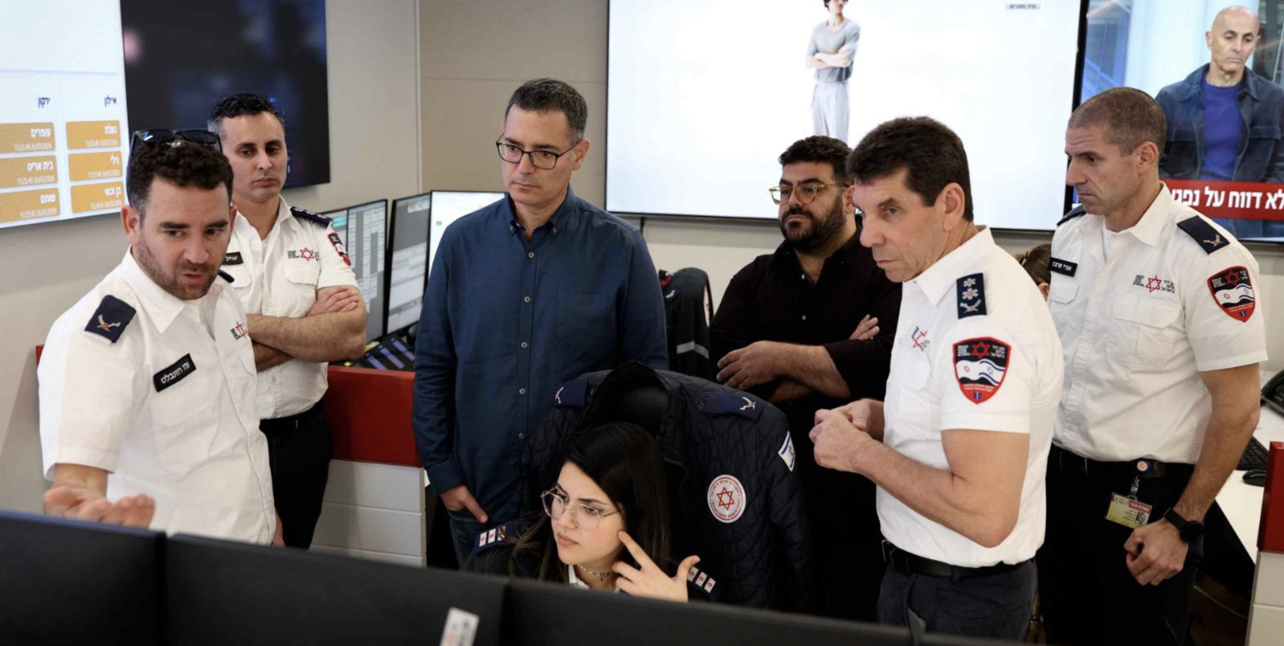 יכולות מד"א הודגמו למנכ"ל משרד הבריאות בזמן-אמת