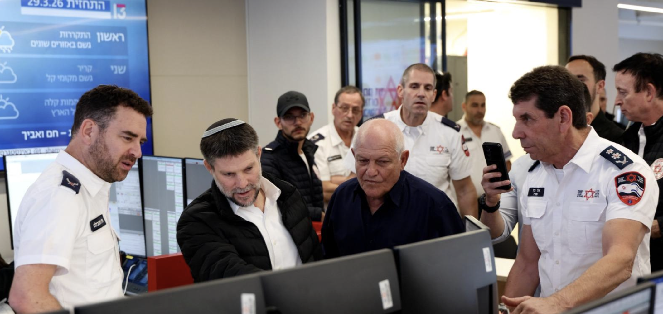 שר האוצר בחמ״ל מד״א: מתרשם מההיערכות ומהיכולות הטכנולוגיות