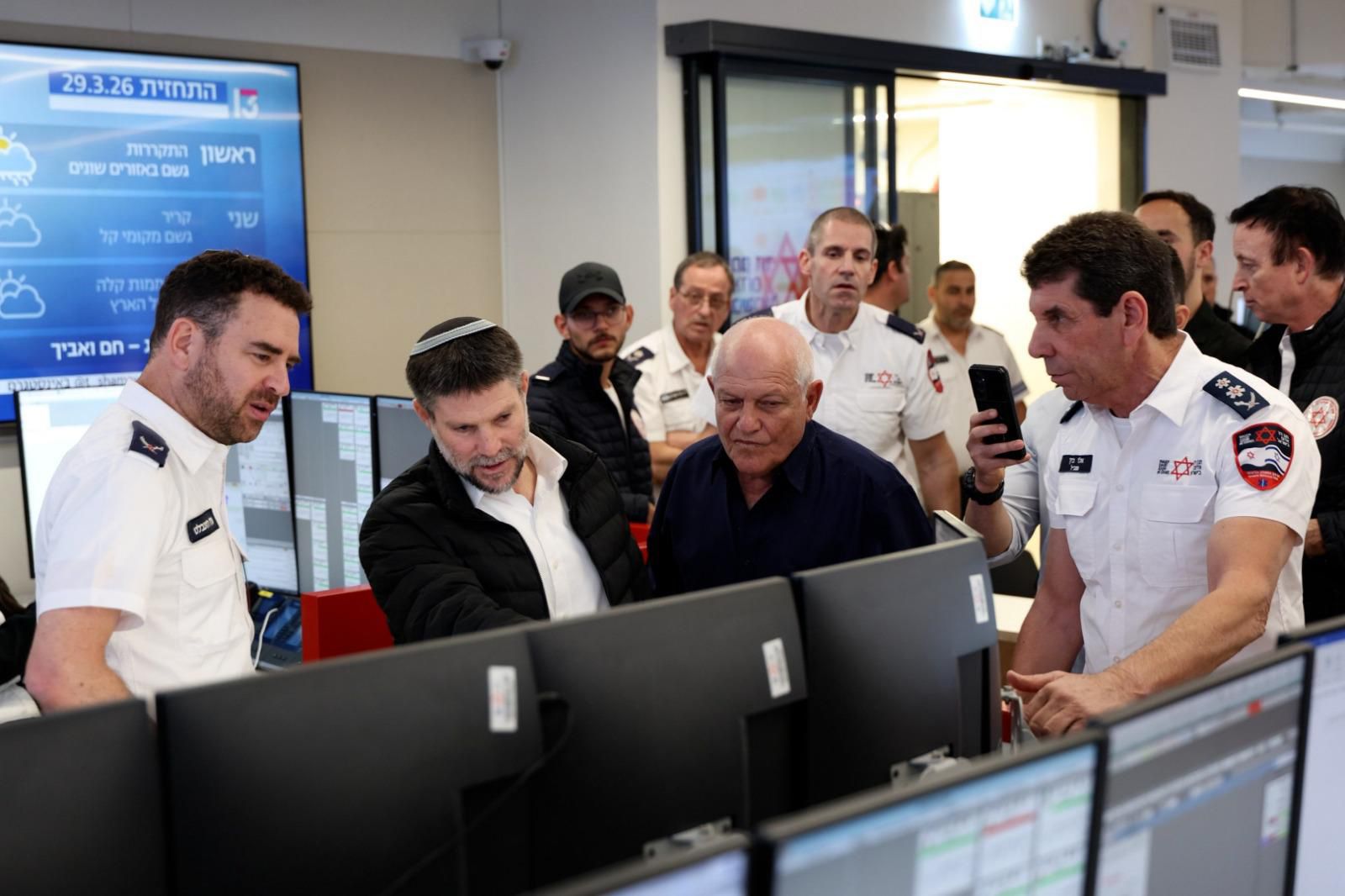 שר האוצר בחמ״ל מד״א: מתרשם מההיערכות ומהיכולות הטכנולוגיות