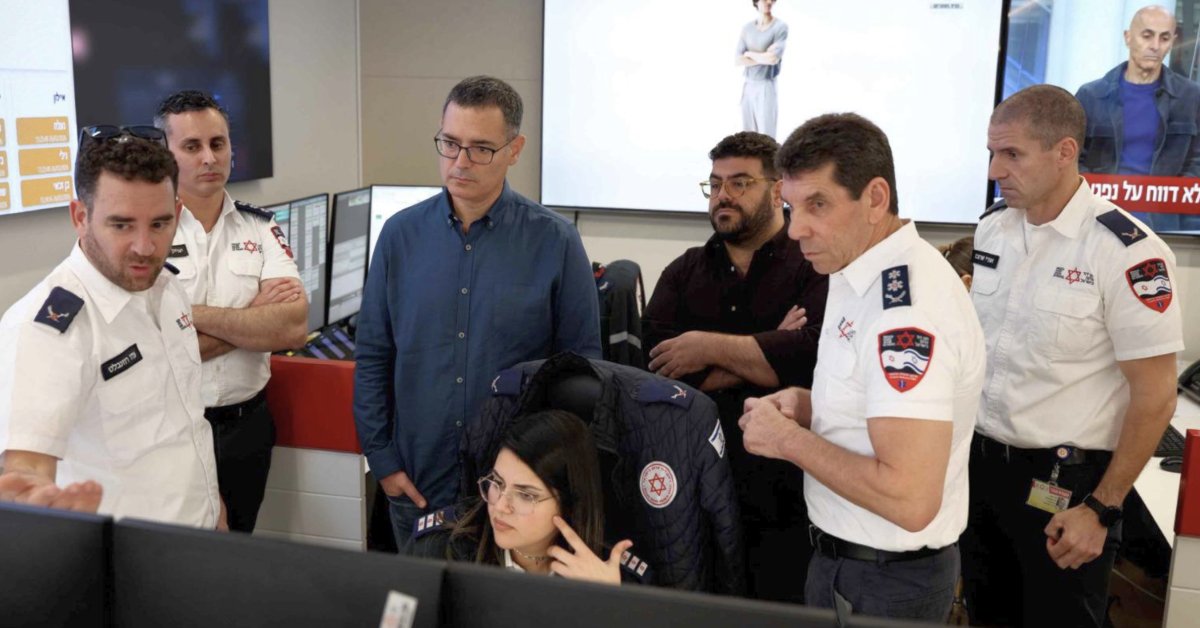 יכולות מד"א הודגמו למנכ"ל משרד הבריאות בזמן-אמת