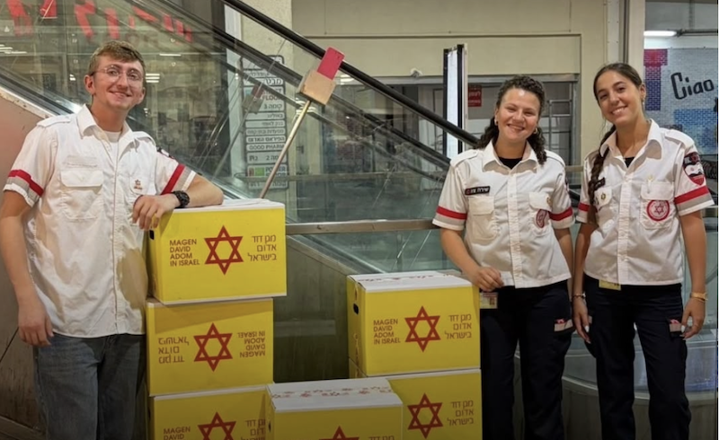 MDA Volunteers Launch “Wine & Honey” Operation Ahead of Rosh Hashanah
