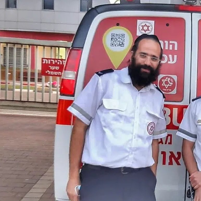 מד"א נפרד מחובש רפואת חירום נתן גורמן ז"ל
